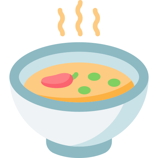 Sopa de frijoles blancos