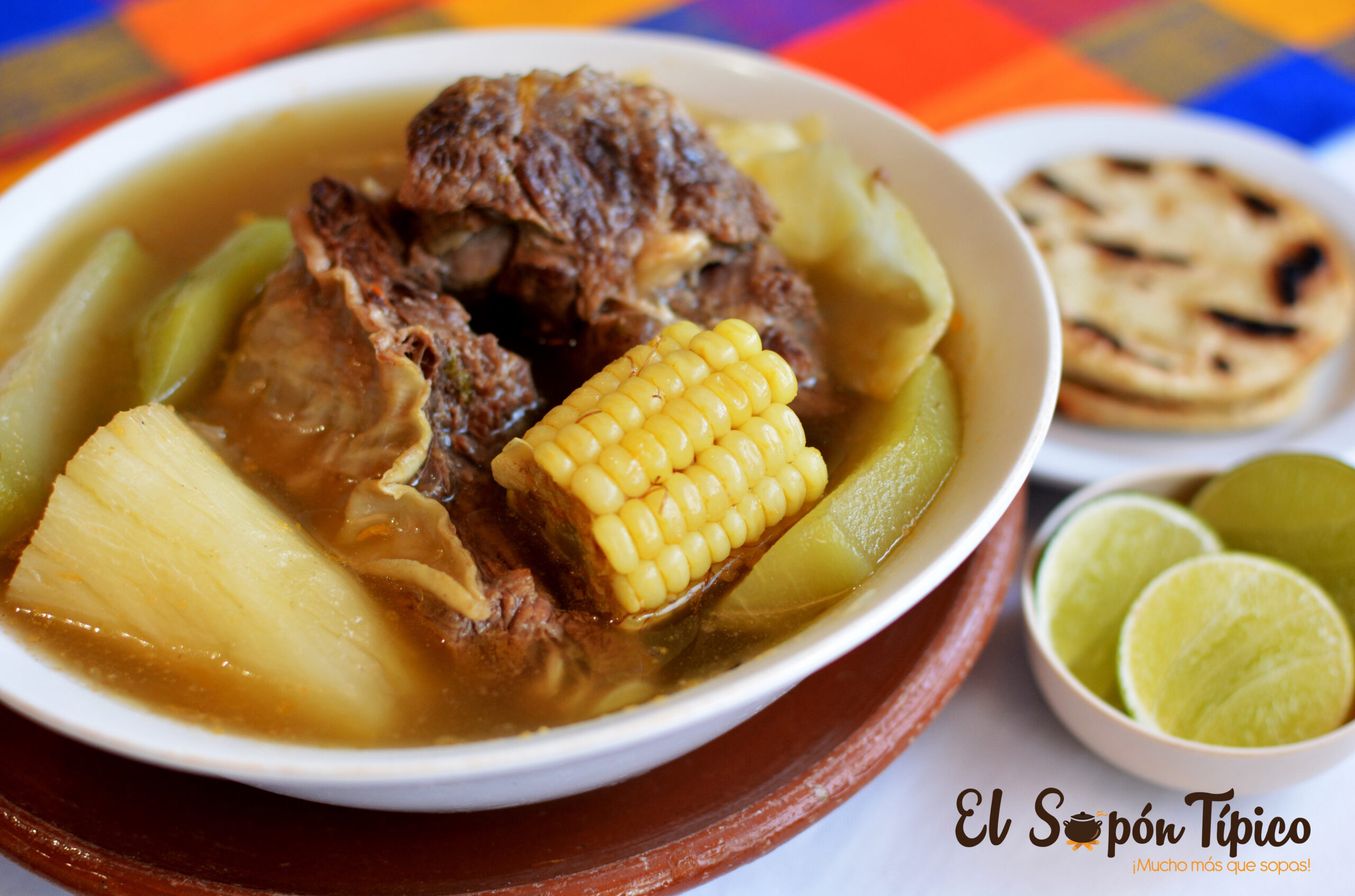 Sopa de res